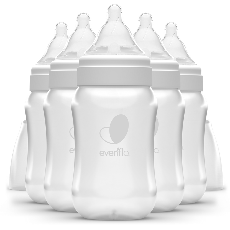 Evenflo Balance + Bottles - WIDE Neck, Plastic