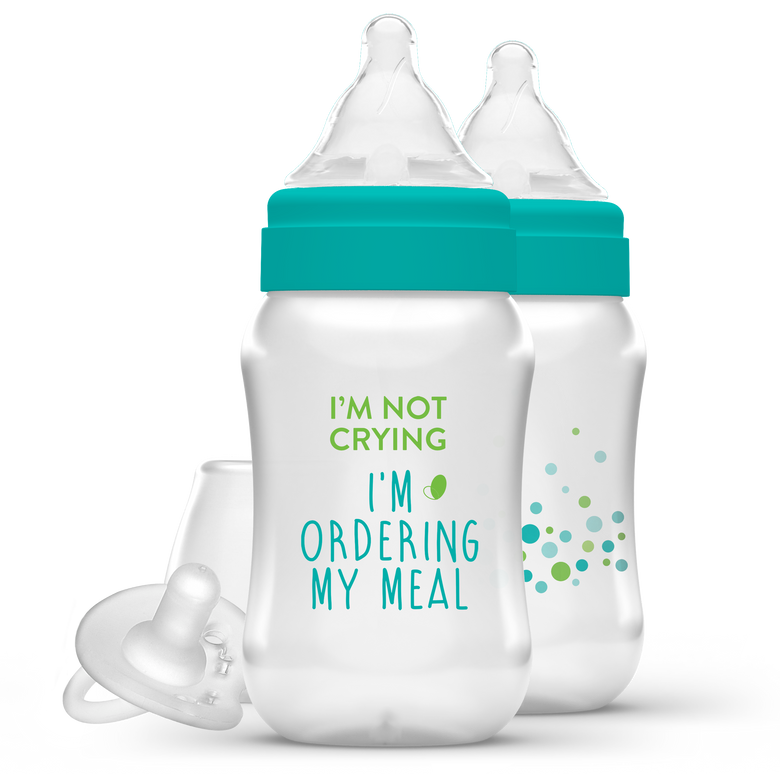 Evenflo Balance + Bottles - WIDE Neck, Plastic
