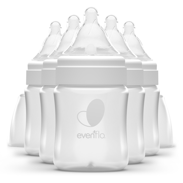 Evenflo Balance + Bottles - WIDE Neck, Plastic
