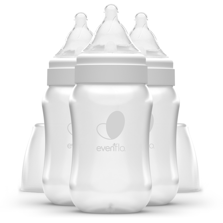 Evenflo Balance + Bottles - WIDE Neck, Plastic