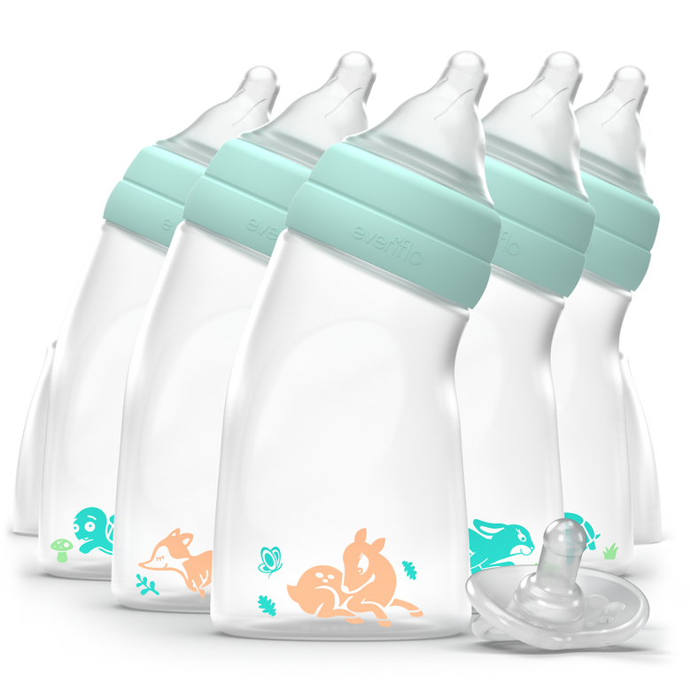Evenflo Balance + Bottles - GLASS, WIDE Neck