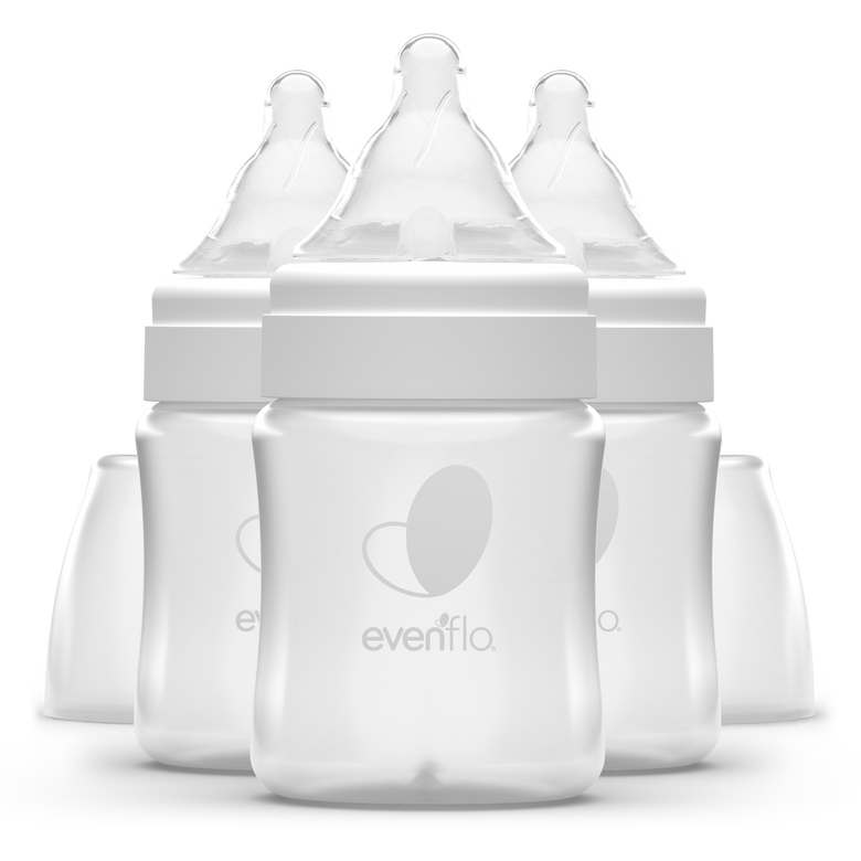 Evenflo Balance + Bottles - WIDE Neck, Plastic