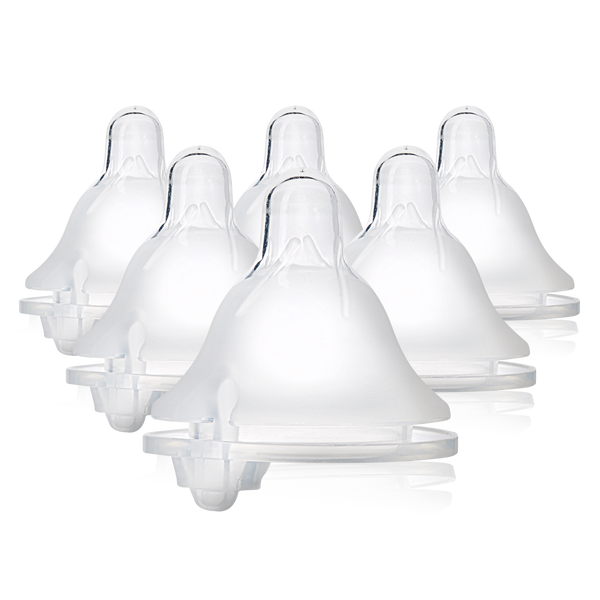 evenflo teats MEDIUM FLOW Balance + Wide Nipples 6pk