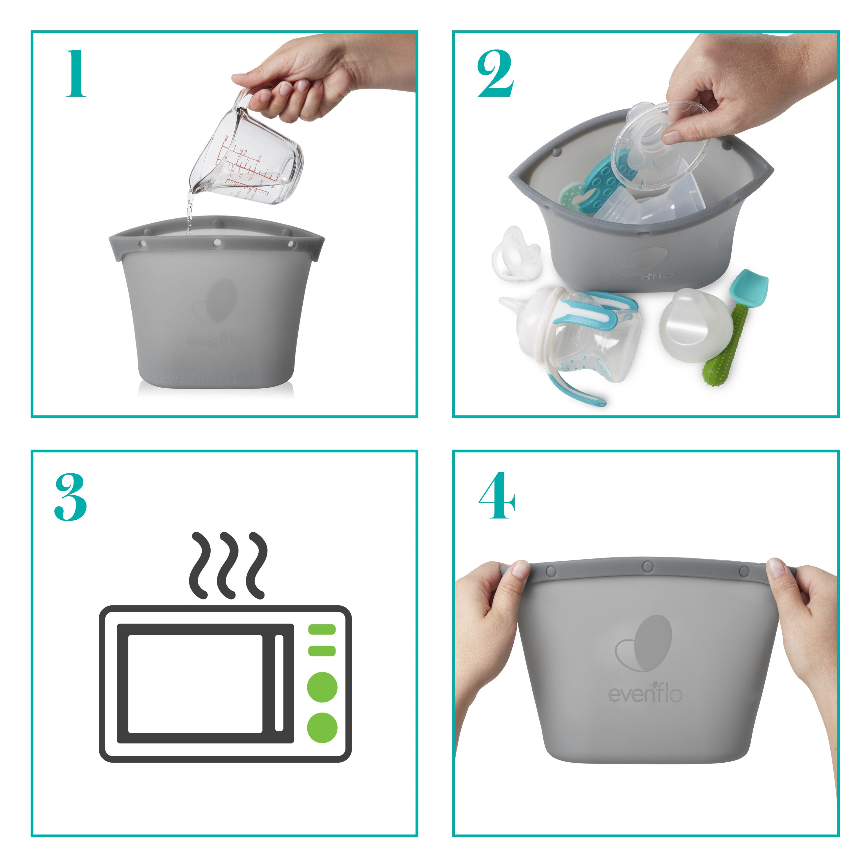 Silicone Steam Sanitizing Bag