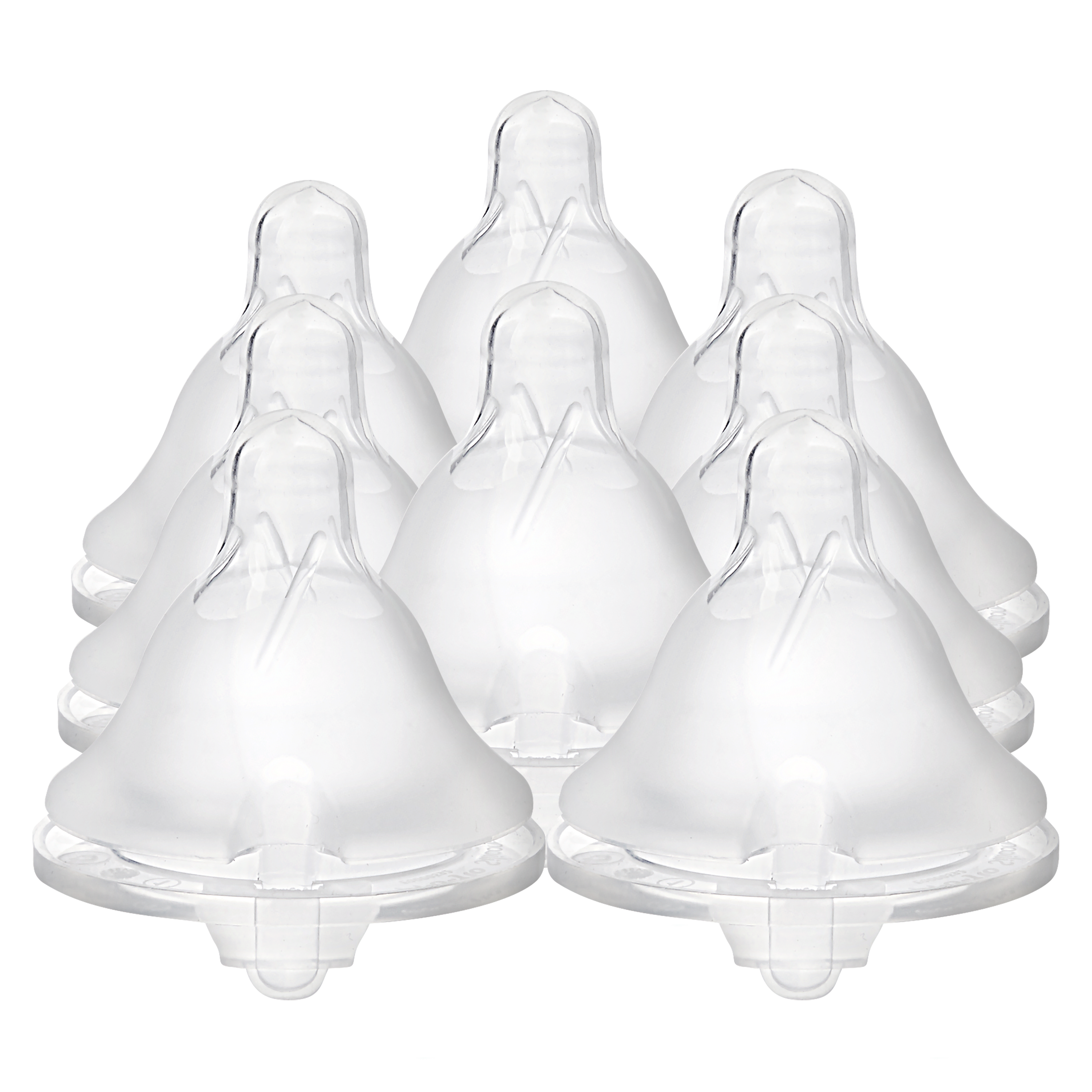 Balance + Wide Neck Baby Bottle Nipple (Fast Flow/X-Cut, 8 Months+, 6pk)