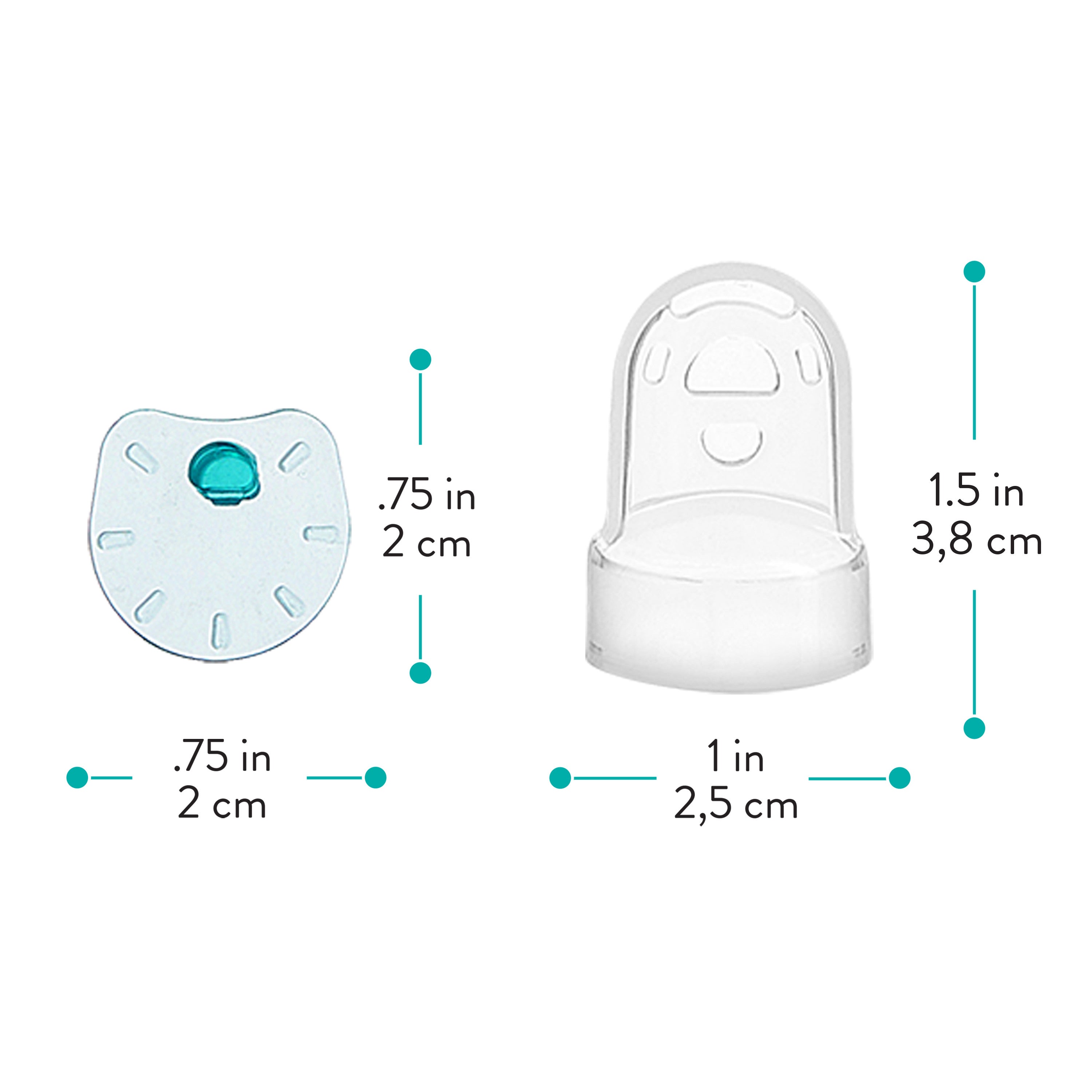 Evenflo Replacement Breast Pump Membranes and Valves, 2pk – Evenflo Feeding