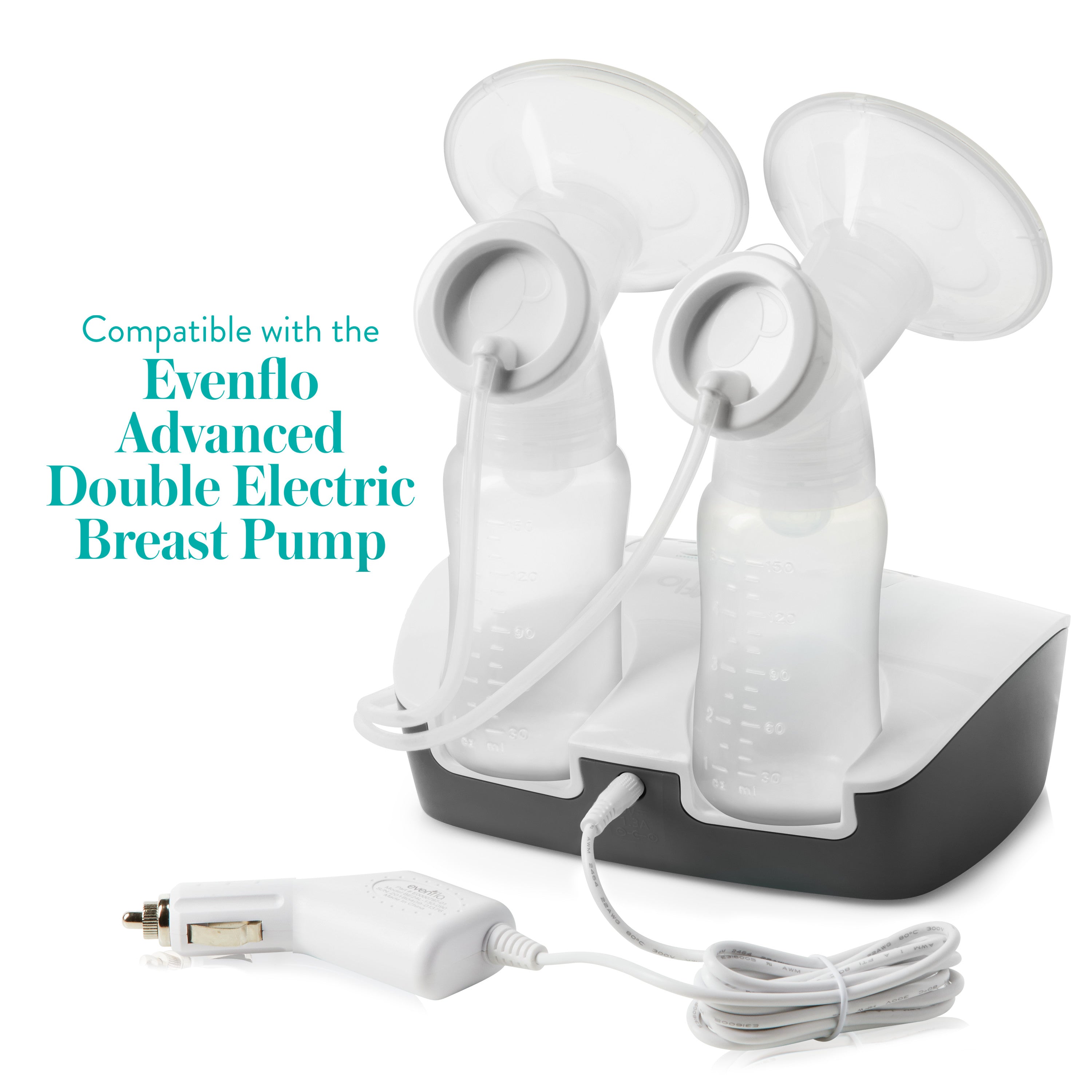 Advanced Double Electric Breast Pump Car Adapter
