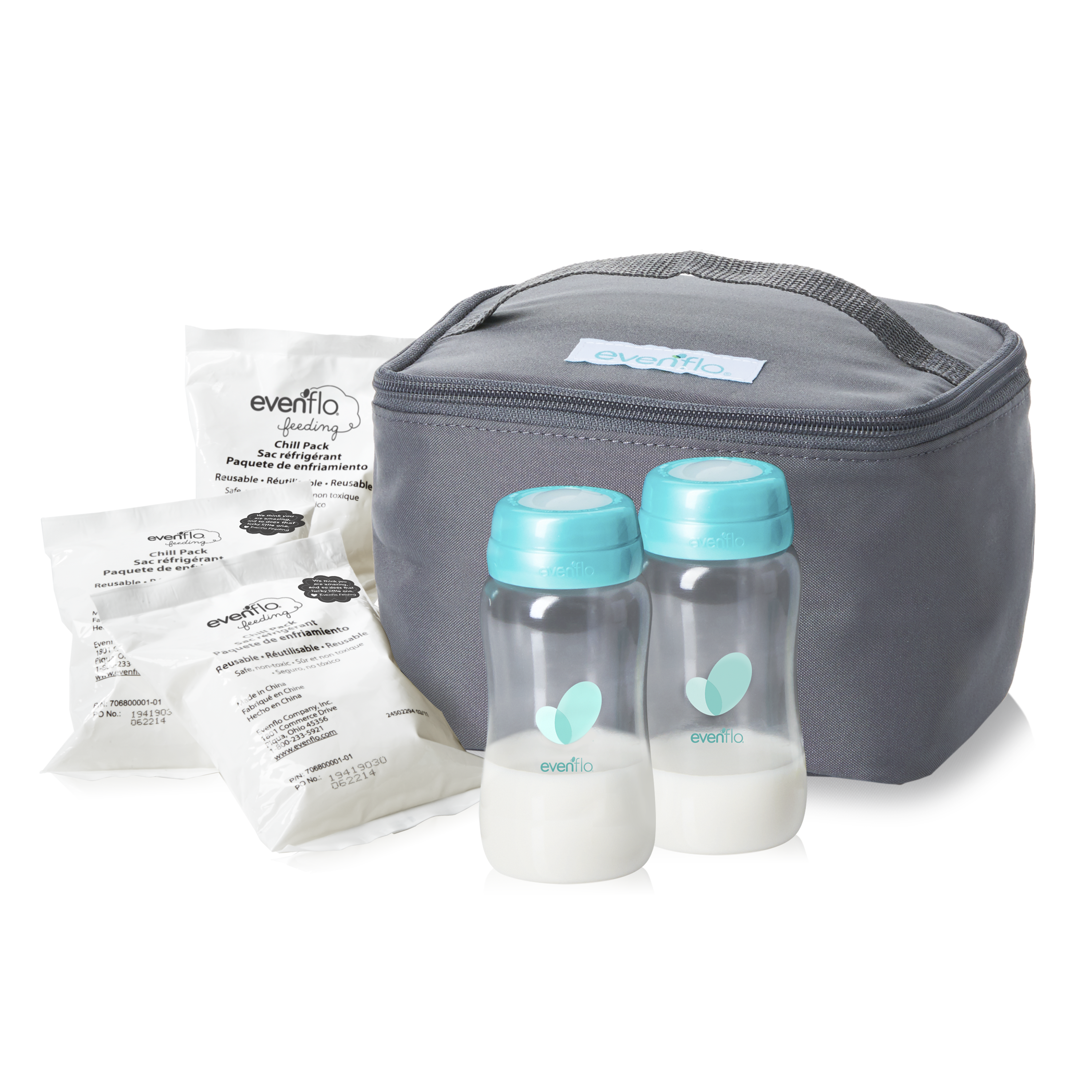 Evenflo Insulated Cooler Bag Accessory Kit with Breast Milk